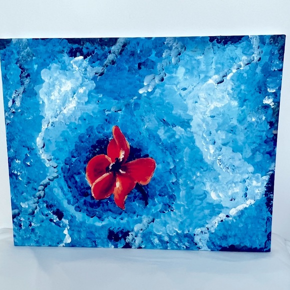 💙 Original acrylic painting 16”x20” sold by the artist - Picture 5 of 6